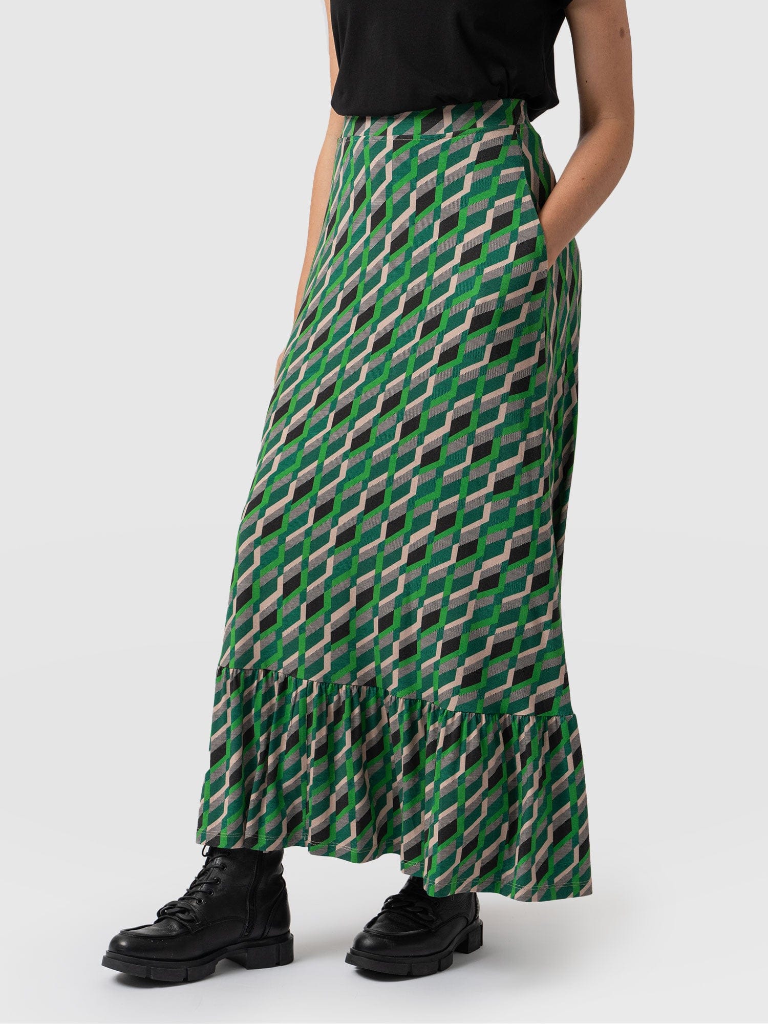 Riley Skirt - Jardin Geo